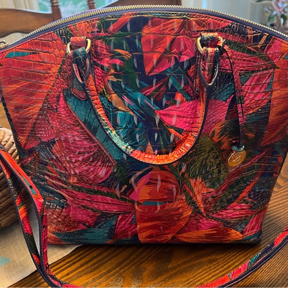 Brahmin Large Duxbury Satchel purse - Picture 3 of 9